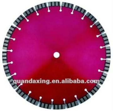 Turbo segment reinforced concrete cutting discs