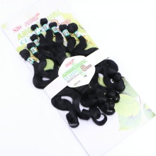 artifical hair weft body wave 8pc in one pack angel curl classic heat resistant loose wave 200g best Synthetic Hair Weaving