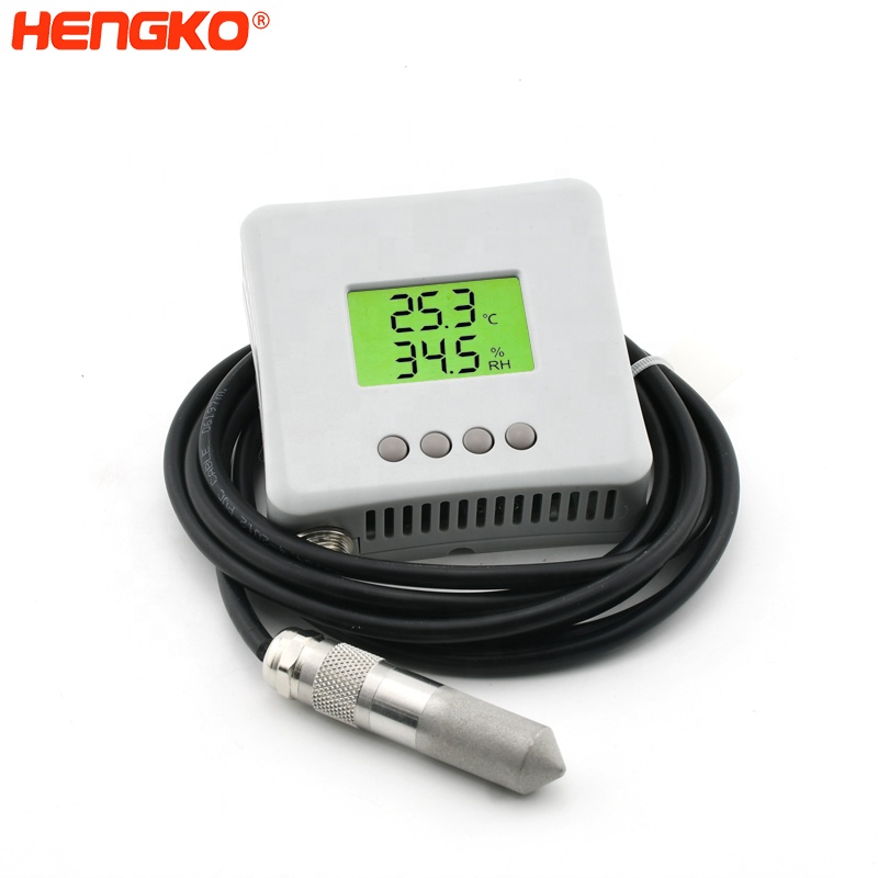 IP66 67 temperature humidity controller sintered porous stainless steel humidity sensor probe housing