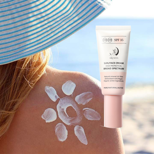 SPF 35 Whitening Vegan Natural Organic Sunscreen Face