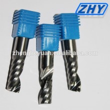 ZHY single flute end mill cutters end milling cutter carbide end mill cutter