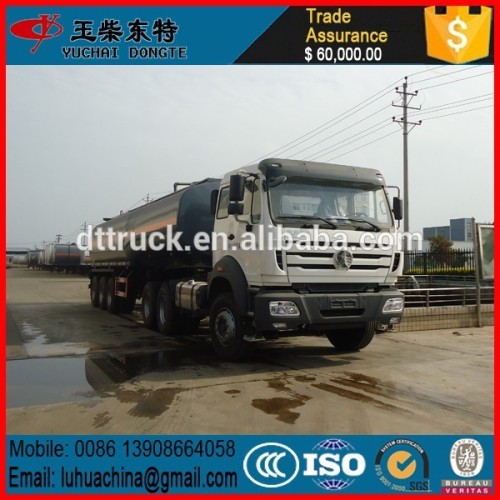 North benz Aluminum Alloy Tanker Semi Trailers oil diesel