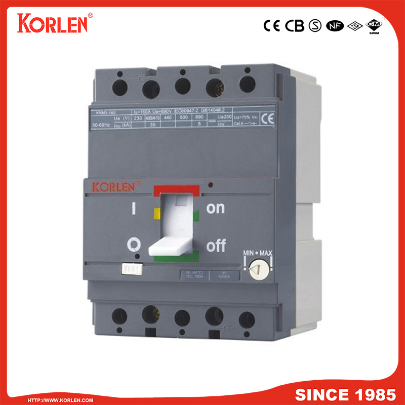 قاطع دائرة العلبة المقولبة MCCB KNM3 CB 630A