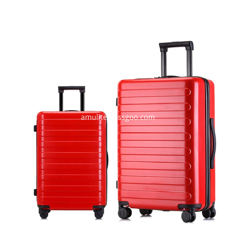 Red Hard Shell Luggage