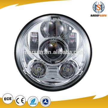 5.75 Inch Harley led headlight Chrome harley replacement led headlight