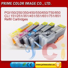 Refill ink cartridge for Canon PGI350 PGI-350 CLI351 CLI350