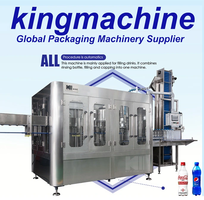 Automatic Soft Drinks Bottle Filling Machine