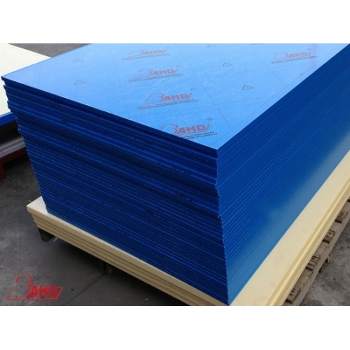 Folhas de plástico HDPE de cor azul 4x8