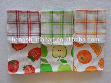 cotton kitchen towel dish cloth set