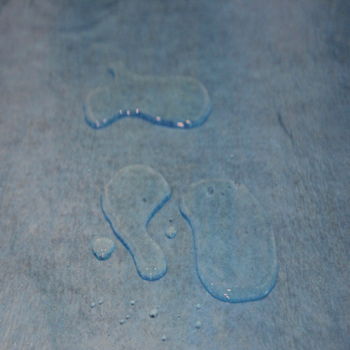 Blue Breathable Flooring Covering During Consturction