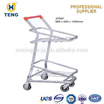 Japan Style metal trolley,picking trolley,metallic warehouse trolley