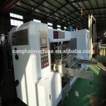 corrugated carton printing slotting die cutting machine