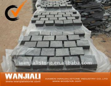 Black basalt stone ,black cubestone,basalt pavers