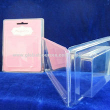 double plastic blister clamshells with insert cardboard