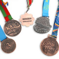 Executa com medalhas melhores medalhas de finalizadores de corrida