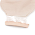 Two-piece Ostomy Waste Drainable Bag with Clamp Closure