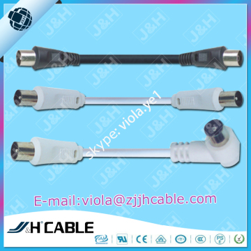 9.5mm TV female to RCA plug with 3C2V cable 9.5mm TV male to TV male