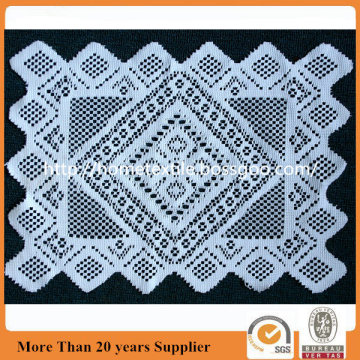 White Polyester Lace Table Cover