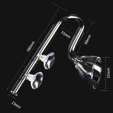 314 Stainless Steel Aquarium Inflow Outflow Pipe
