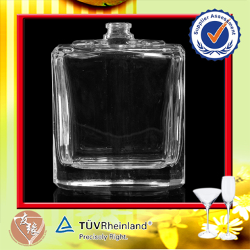 Custom Square 100ml Branded Perfumes Glass Bottle Parfume 100ml