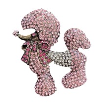Poodle Brooch Wedding Brooches for Men