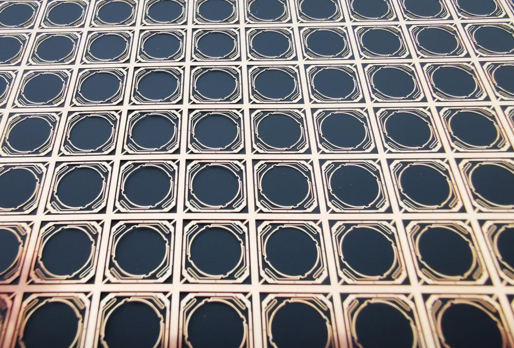 Metal Etching Burr-free Surface VCM Spring Sheet