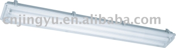 T8 three anti fluorescent lighting fixture