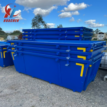 Stackable Heavy Metal Skip Bins for Efficient Waste Recovery