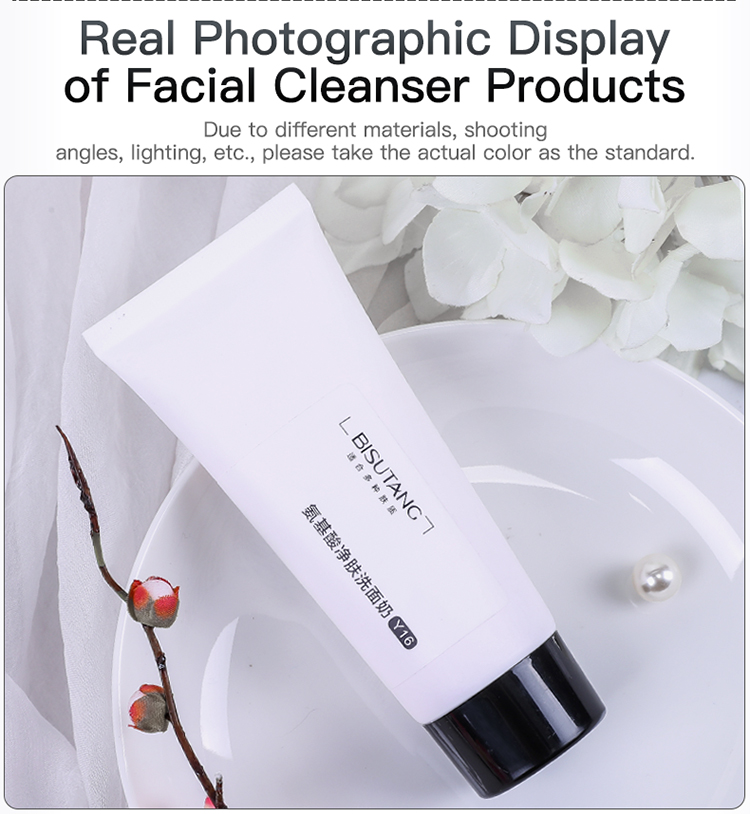 Hot-selling in 2019 year Amino Acid Whitening Deep Cleansing Facial Cleanser Acne Treatment Foaming face Cleansing