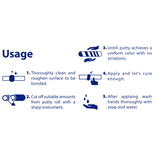 Aqua Stick Epoxy Putty For Aquatic Card Packed