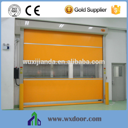 electric quick operation fast rolling rapid roll-up door