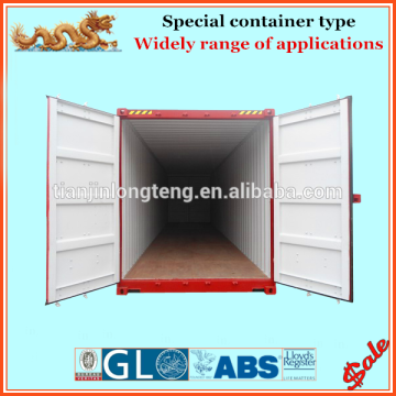 40' hq double end door container