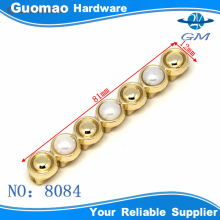 Pearl decorative accessories and crystal spare parts for suitcase