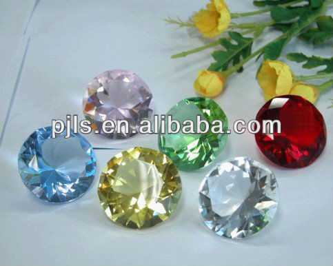 Crystal Ball,different colorful crystal diamonds for wedding company