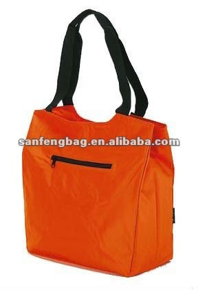 orange beach bag