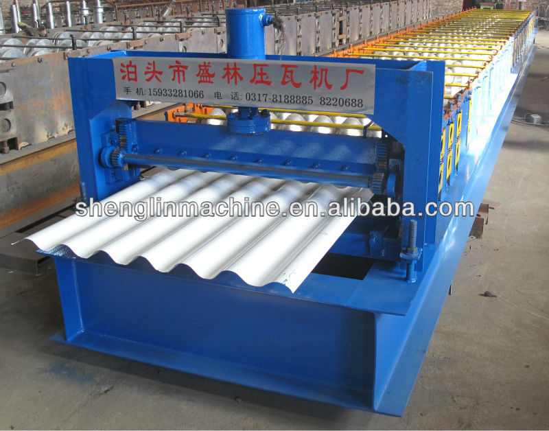 780 corrugated steel sheets and tiles making machine for roof wall