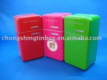 Rectangular packaging tin box for candy