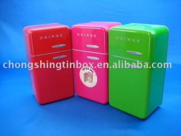 Rectangular packaging tin box for candy