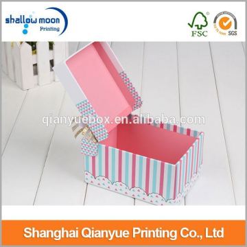 Wholesale customize automatic lid and base paper gift box