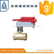 SR208 motorized valve, 1 inch 2 inch Electric motorized ball valve two way 3 way