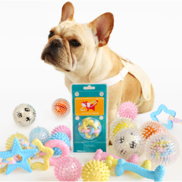 Durable Chew Rubber Dog Toys Ball