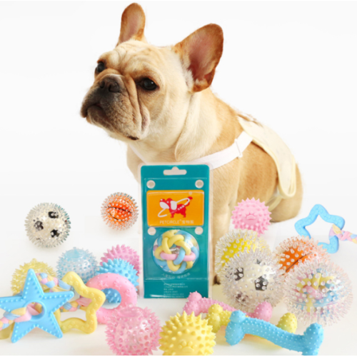 Durable Chew Gummi Dog Leksaker Ball