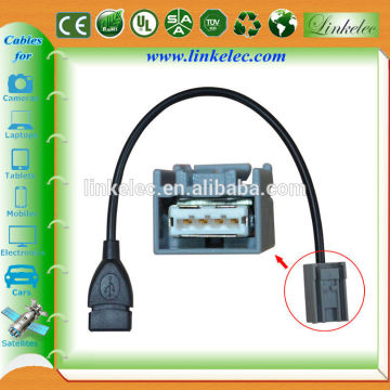 Honda AMI MMI MP3 aux interface adapter cable with usb connector