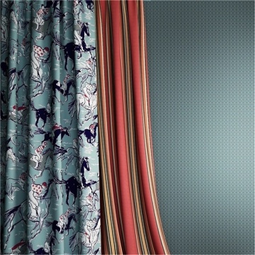 Electric Timeless Cloth Curtain Drapery