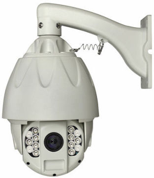 Cmos Face Detection High Speed Dome Camera , Mjpeg Infrared Low Lux Ip Camera