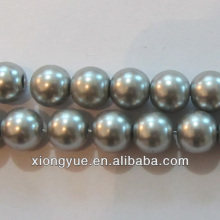10mm wholesale glass pearls for jewelry making