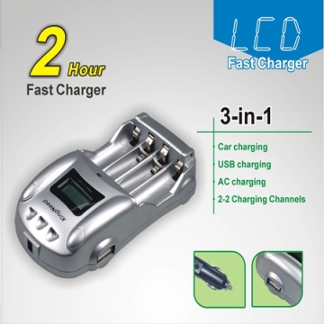 Outside power fast charger