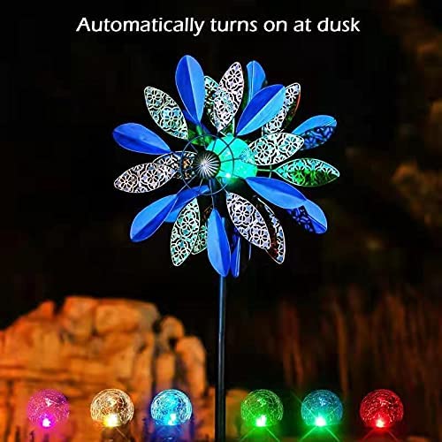 Arabesque Multi Color Solar Wind Spinner