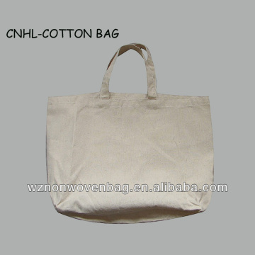 2014 promotional custom shopping natural recycle cotton bag