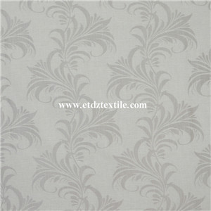 Newest Linen Touching Jacquard Curtain Fabric